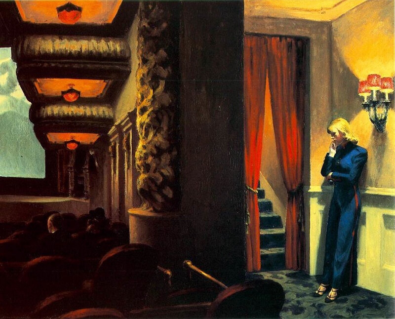Lakévio 123 Edward Hopper - New York movie 1939