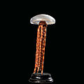 A glass model of a jellyfish, Leopold Blaschka, circa <b>1877</b>