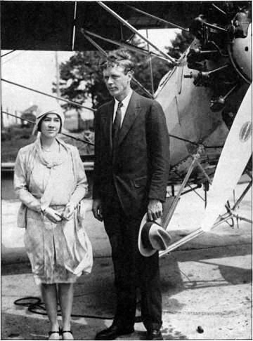 Charles Lindbergh 1902-74 et Anne Morrow Lindbergh 1906-2001 en 1930