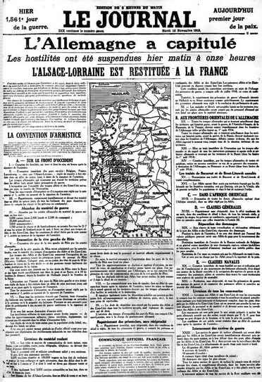 Le Journal 11 Nov 1918