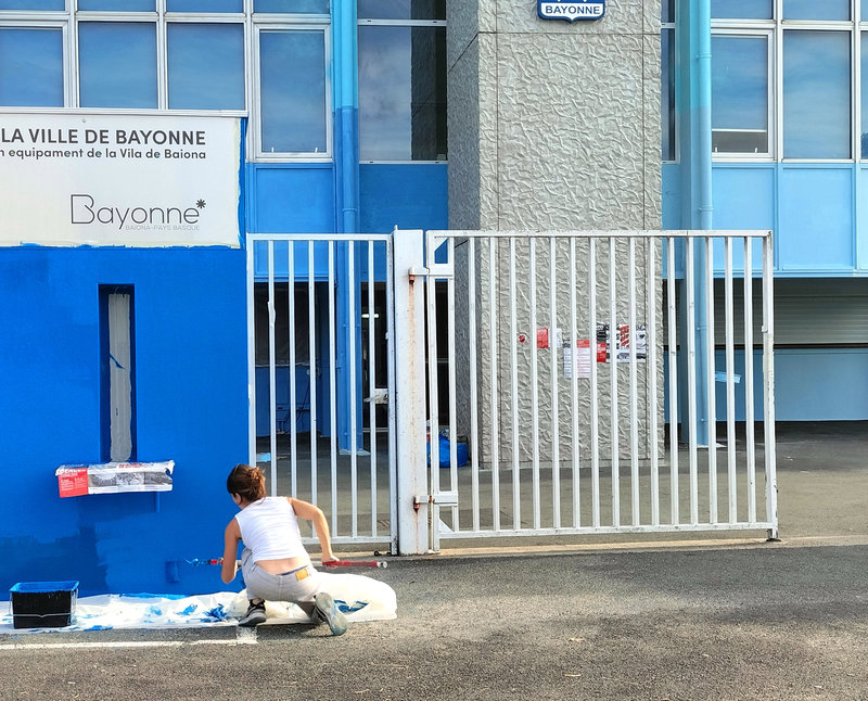 Bayonne, festival Points de vue street art 2023, Damien Auriault (64)