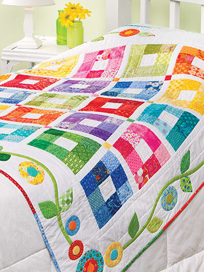 Therapy throw quilt pattern