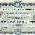 Chocolat Francois Marquis