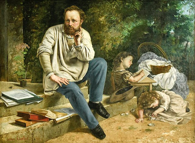 Proudhon- Courbet-1853