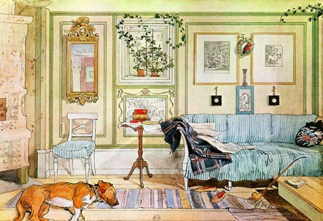 Carl Larsson - The Lazy Corner