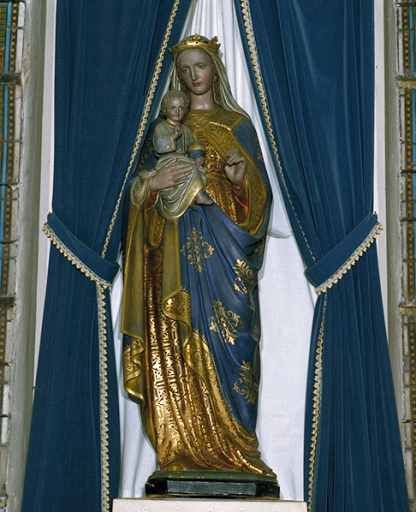 Cancale, chapelle ND du Verger, Statue de ND
