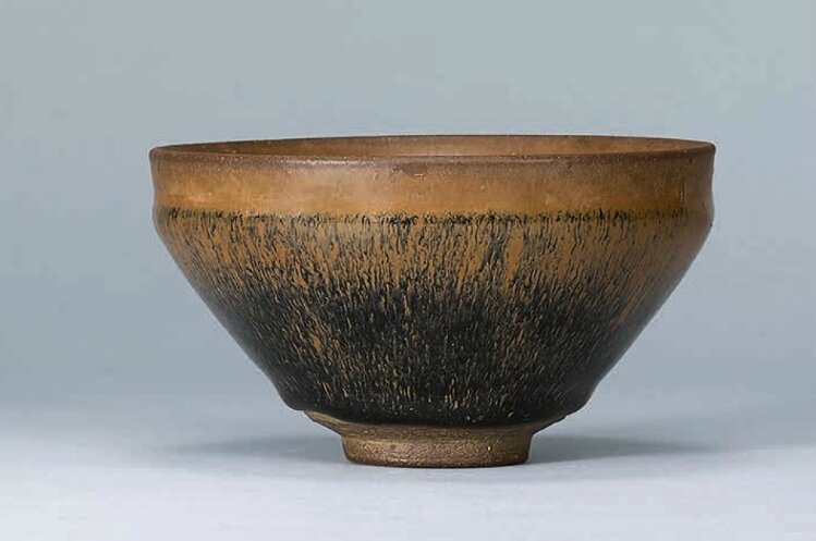 A Jian 'Hare's Fur' tea bowl, Southern Song dynasty (1127–1279)
