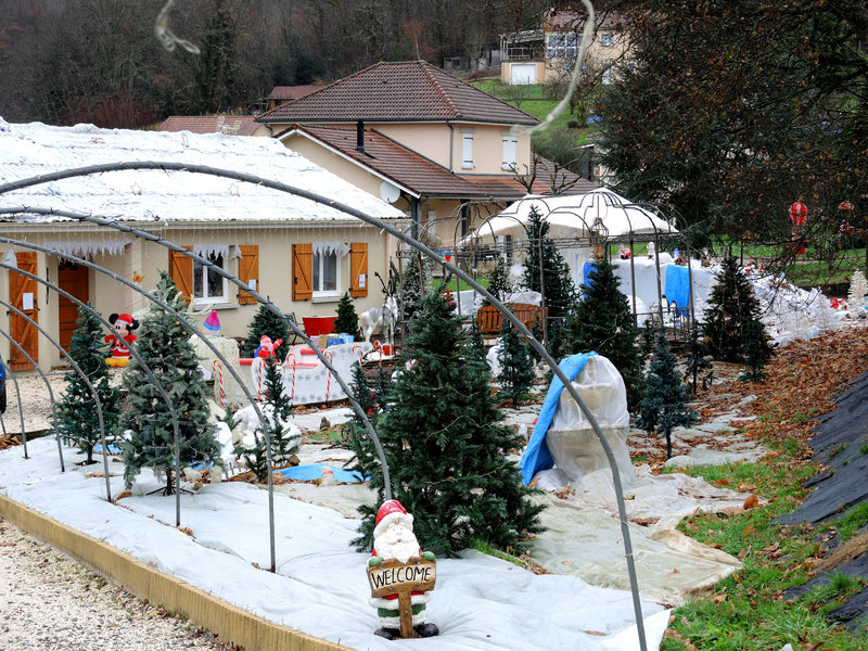 Bonnac la côte, maison décorée