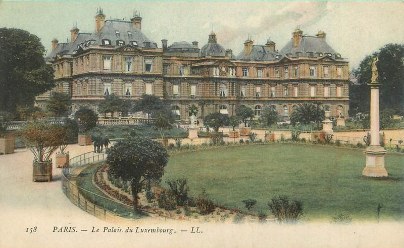 CPA Paris Palais du Luxembourg