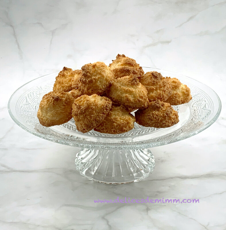 Petits rochers à la noix de coco recette facile