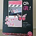 Oh girl ! - CT Scrapbooking A4