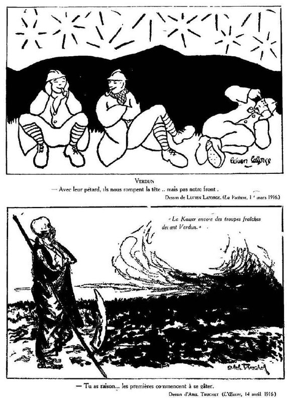 Dessins de guerre Verdun17