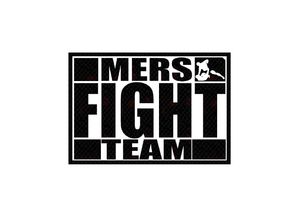 MERS FIGHT TEAM LOGO CAGE 1