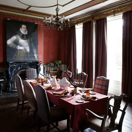 tartan-dining-room