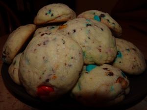 Cookies aux M&Ms recettes Cookies aux M&Ms