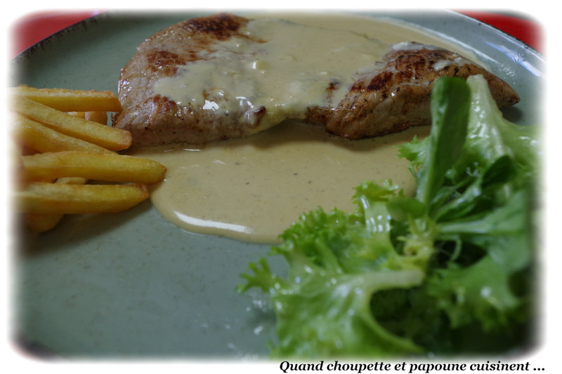 escalope de veau sauce crème au Pont l'Eveque-8289