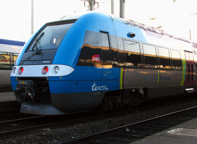 AGC Z 27 500 en livrée Pays de la Loire, en gare de Nantes
