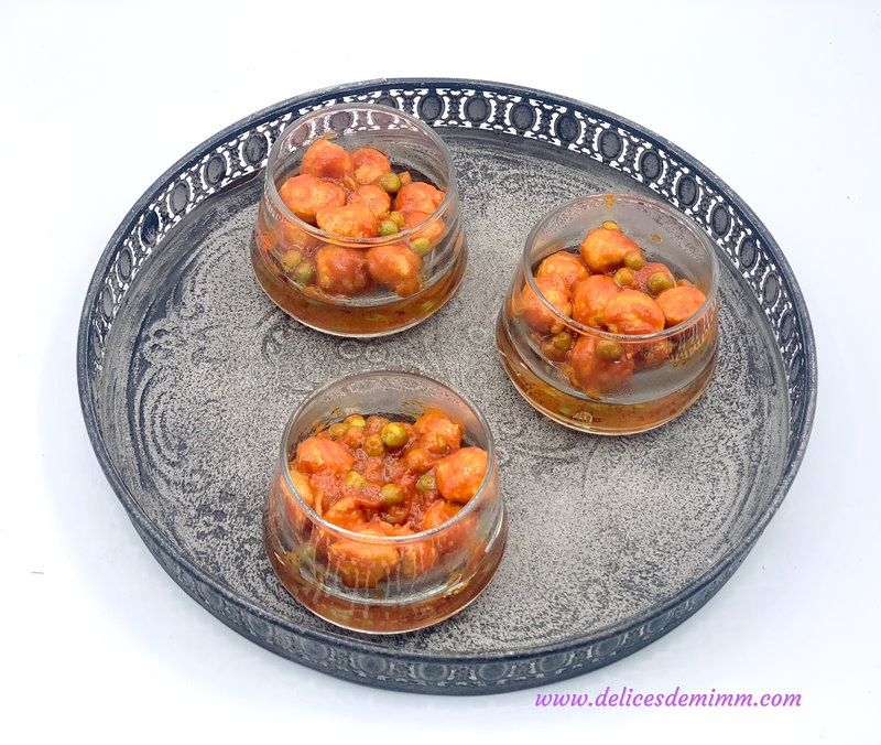 Tapas de petites boulettes de viande