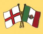 Pin's Angleterre-Mexique