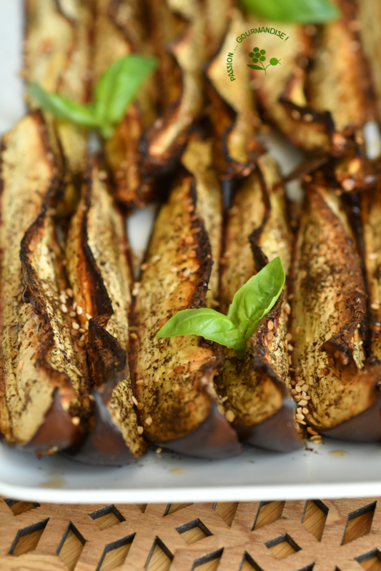 Aubergines rôties au Zaatar_4