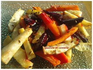 Frites de légumes d’hiver recettes Frites allégées