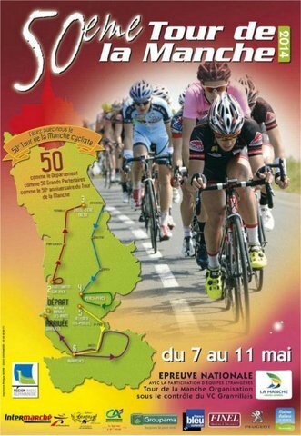 50ème tour de la Manche cyclisme Avranches mai 2014