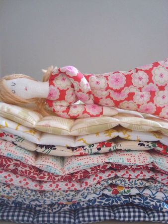 princess and the pea tree fall design