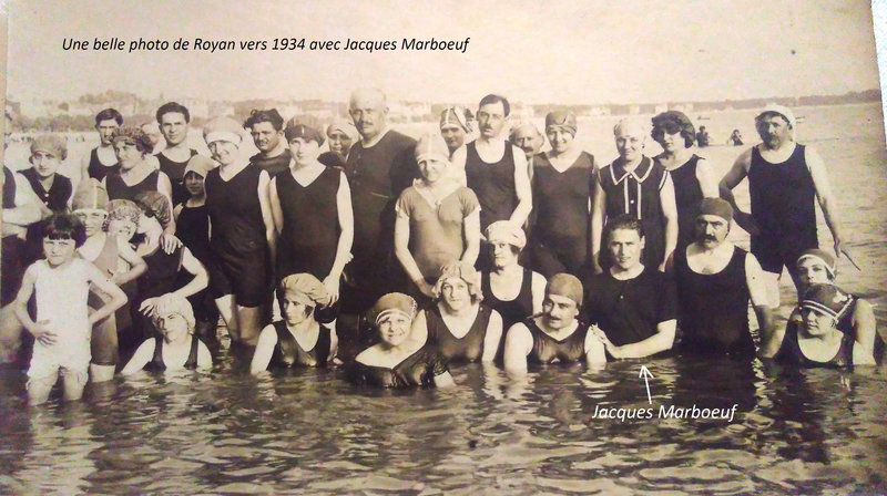 Royan Jacques Marboeuf 4e à partir de la droite