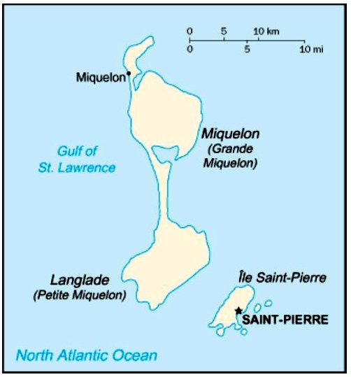 St Pierre er Miquelon