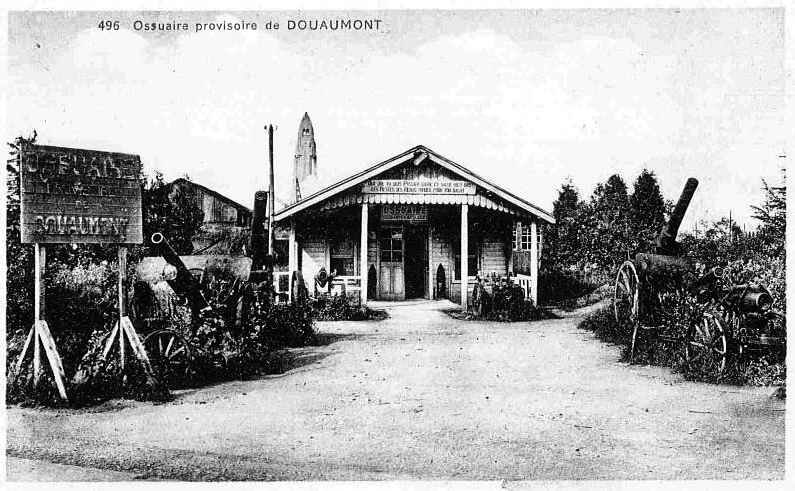 ossuaire provisoire Douaumont