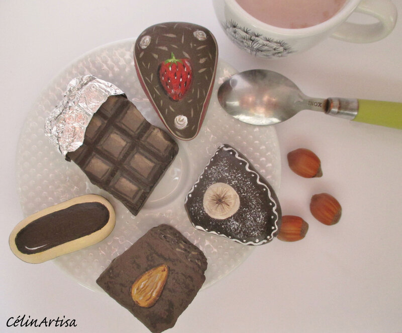 Galets gourmands chocolat