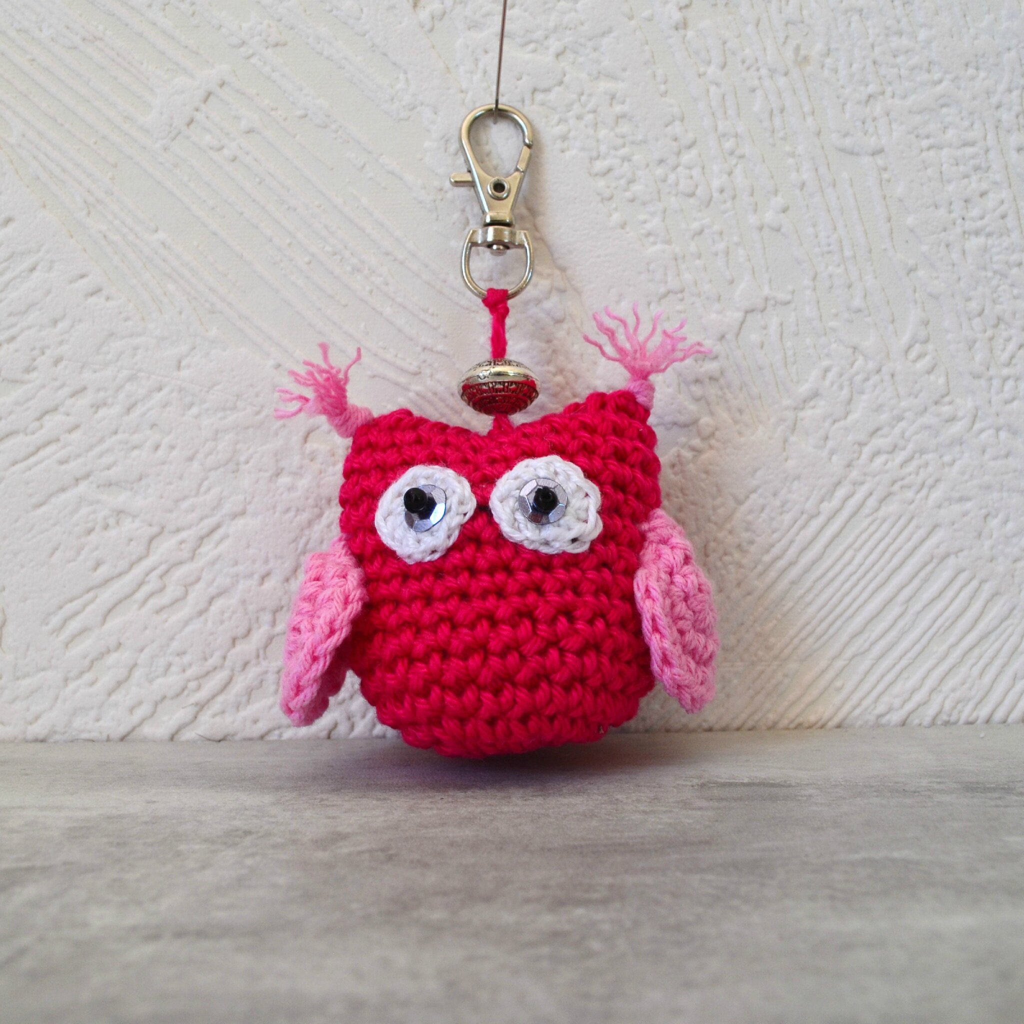 Chouette au crochet,                 La chouette bricole