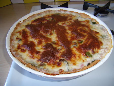 FEUILLES DE BLETTES EN TARTE recettes legumes Blettes à la crème de parmesan et aux lardons fumés
