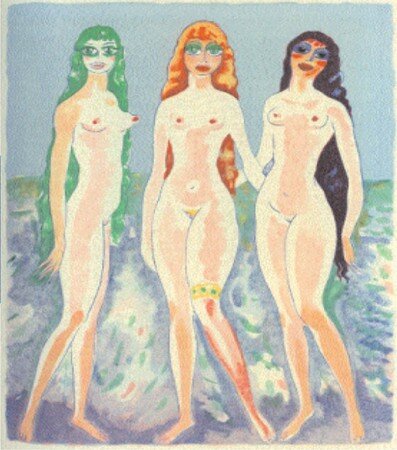 Les_femmes_colombes_1955_de_Kees_Van_Dongen