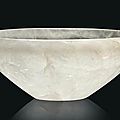 An Egyptian <b>Rock</b> <b>Crystal</b> Bowl. Early Dynastic, Dynasty I, circa 3000-2750 B.C. 