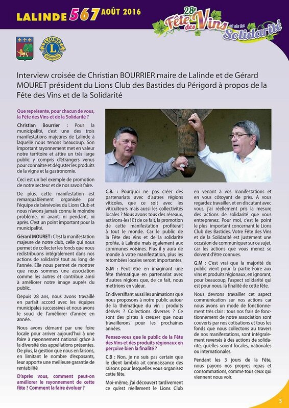 Interview croisée