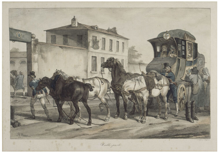 95-03-19 1 Poste aux chevaux