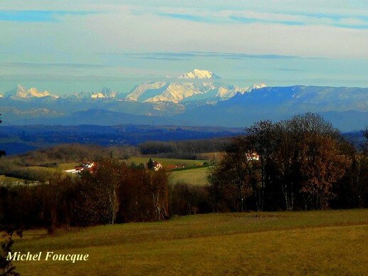 9301) vue sur le Mont-Blanc