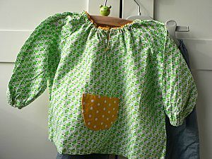 blouse pommes