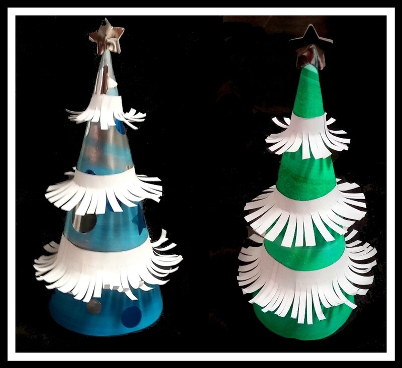 Le Tour De Mes Idées Noel Sapins à poser - Le tour de mes idées