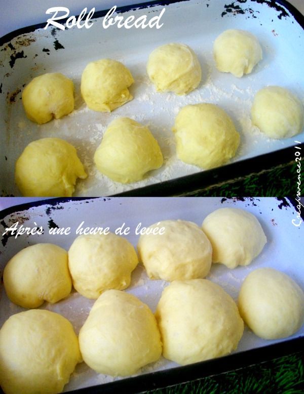 collage roll bread