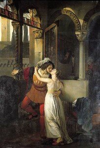 Romeo & Juliette - Francesco Hayez - 1823