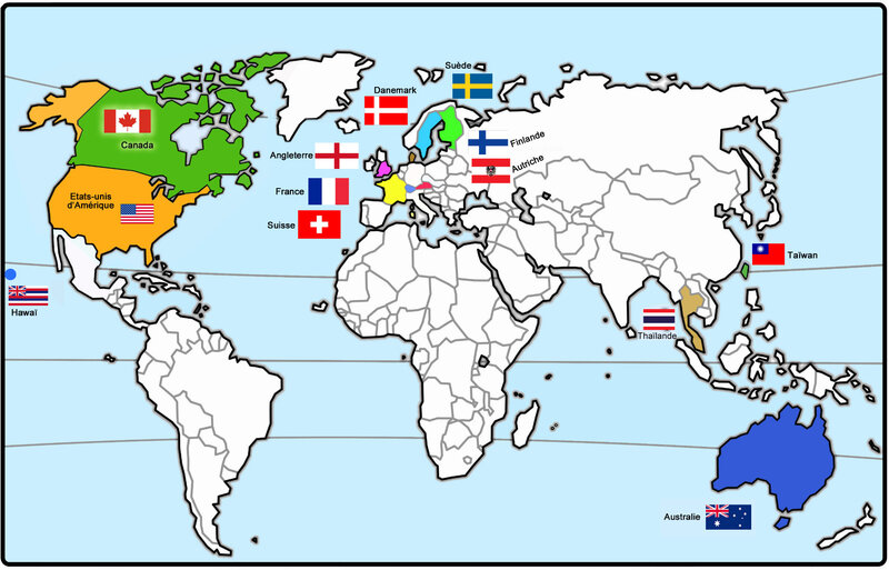 Carte Monde CM Taïwan 1978