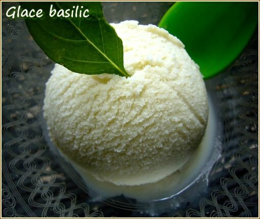 Sorbet basilic