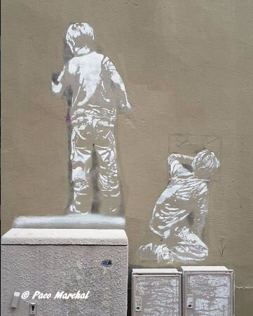 street art enfants