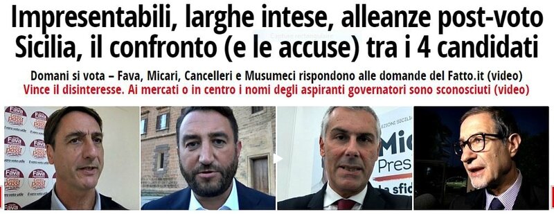 les quatre siciliens