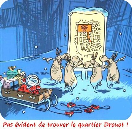 Quartier Drouot - Le Père Noël