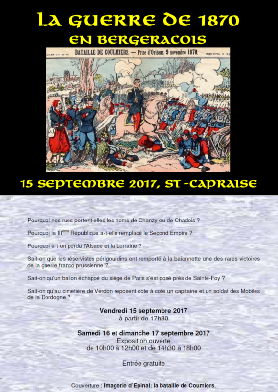 La guerre de 1870 en Bergeracois