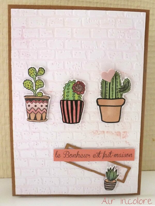 carte cactus & happyness