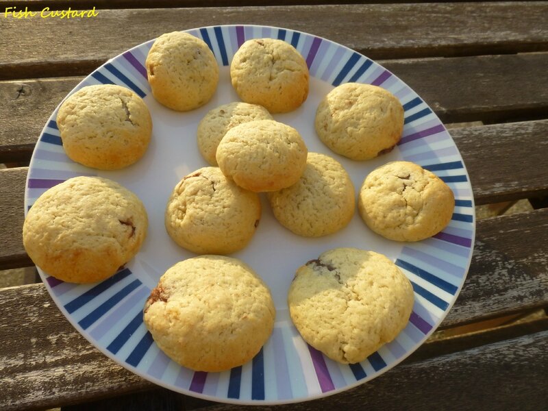 Cookies coeur coulant nutella (12)